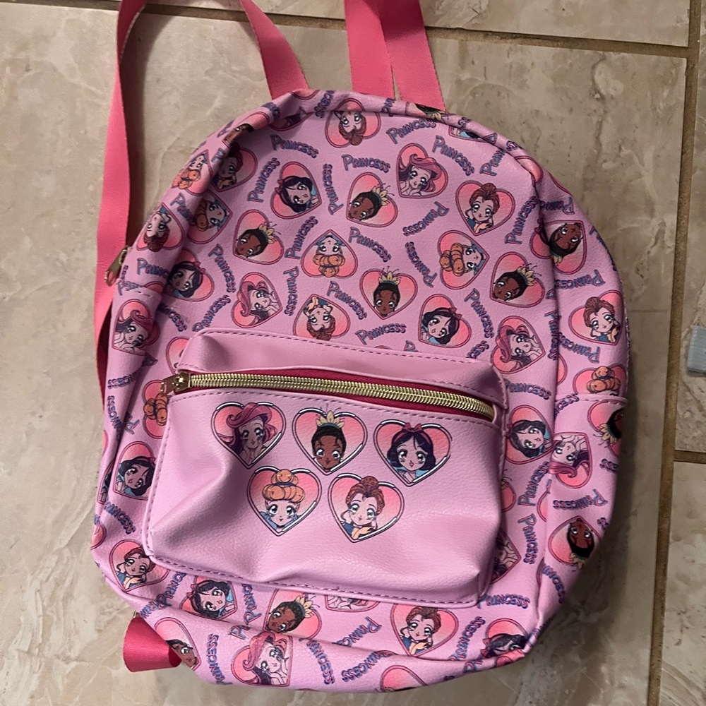 Anime Pink Princess Backpack